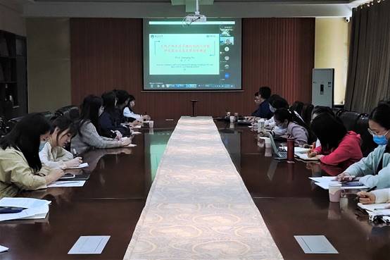 国家杰青南昌大学聂少平教授应邀为我校师生在线讲学